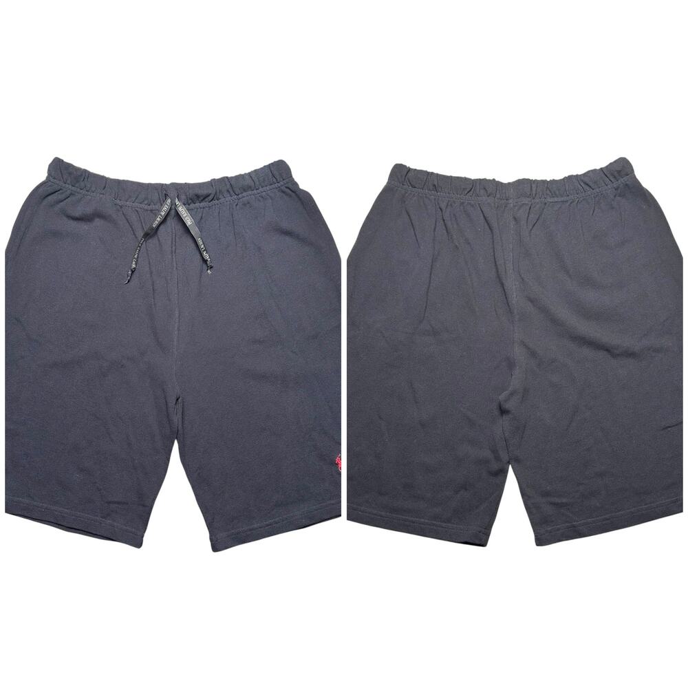 Polo by Ralph Lauren | Men | Vintage Navy 9 Inch Cotton Knit Shorts | Sz Large